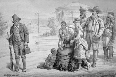 كبش فداء الأسرة ، "القديس عرض تقديمي من ستيفن كارتون ، 15 مايو 1886 بواسطة توم ميري