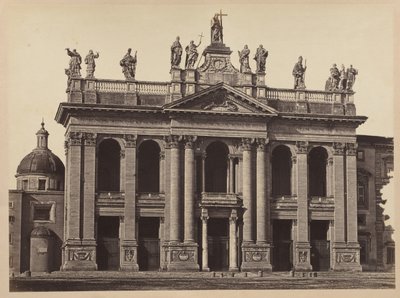 سانت جون لاتران ، روما ، ج. 1860. بواسطة توماسو كوتشوني