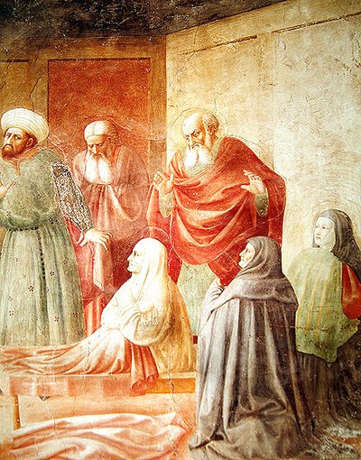 تفاصيل تابيثا ، من نشأة تابيثا ، ص 1427 بواسطة توماسو ماسولينو دا بانيكال