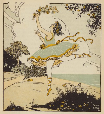 كولومبين ، عشيقة Harlequin في Commedia dell