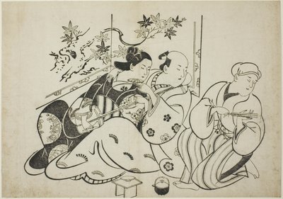 A Professional Baffoon ، من سلسلة غير معنونة من 12 مطبوعة بواسطة Torii Kiyonobu I