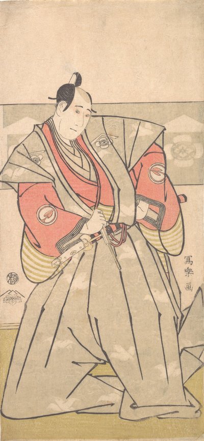 الممثل Sawamura Sojuro III1794-95. بواسطة توشوساي شاراكو