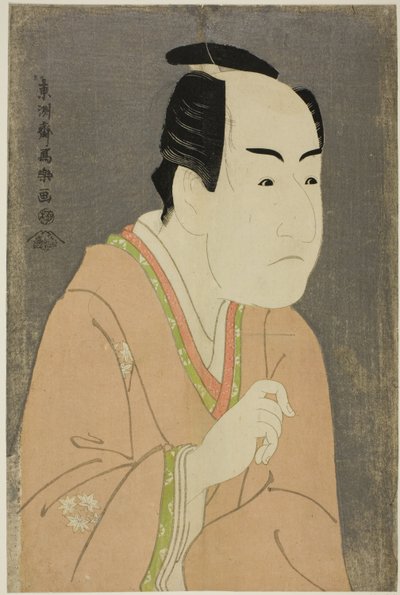 الممثل Ichikawa Monnosuke II في دور Date no Yosaku بواسطة توشوساي شاراكو