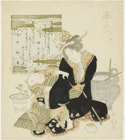 سيدتي تانغ (Jp: To Fujin) ، من مسلسل "أربعة وعشرون Paragons of Filial Piety (Nijushiko)" بواسطة توتو هوكي