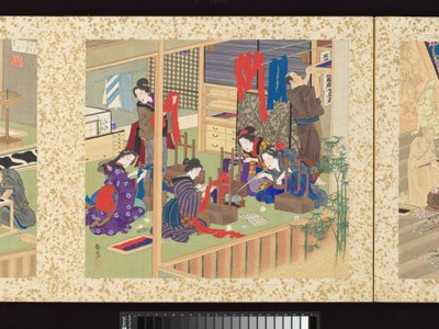 الحرفيون والجميلات والفعاليات السنوية بواسطة تويوهارا كونيتشيكا