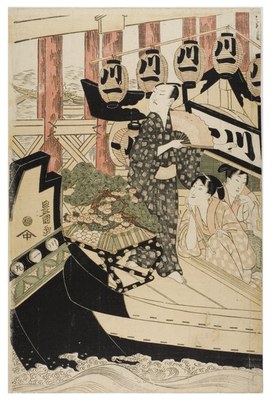 الممثلين في الاثني عشر شهرًا بواسطة Toyokuni Utagawa