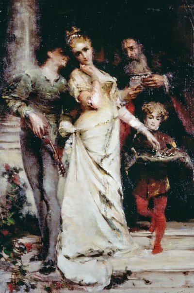 الثقة ، ترانكيلو كريمونا (1837-1878) ، زيت على قماش ، 61.5 × 41 سم بواسطة ترانكيلو كريمونا