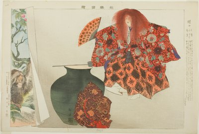 شوجو ، من مسلسل "صور بلا عروض (نوجاكو زوي)" بواسطة Tsukioka Kogyo