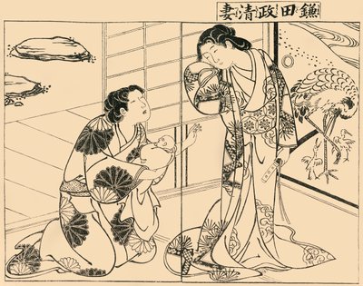 زوجة كامادا ماساكيوس ، 1757 ، 1924. بواسطة Tsukioka Masanobu