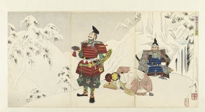 يوشينو يوشيتسون إن شيزوكا غوزين دي يوشينوبيرجن ، 1892 بواسطة واتانابي ياتارو
