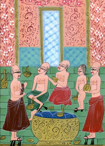 View inside a Men