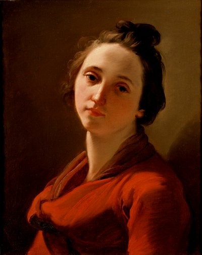رأس امرأة شابة 1775-1778 بواسطة أوبالدو جاندولفي
