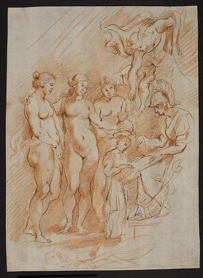 رسم توضيحي لـ "Maria af Medicis historyie" بواسطة إعتراف
