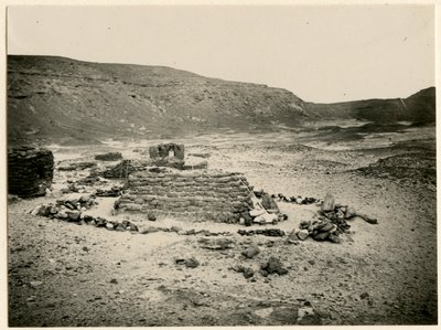 مقبرة في المقبرة الجنوبية، قصر إبريم، مصر، تصوير أوجو مونيريه دي فيلارد بواسطة أوغو مونيريت دي فيلارد