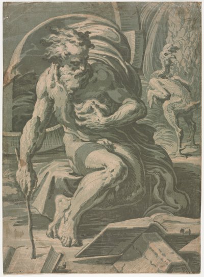 Diogenes ، ج. 1524-1527. بواسطة أوغو دا كاربي