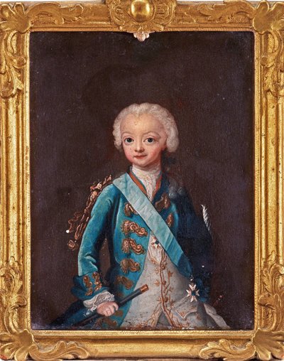 غوستاف الثالث (1746-1792) - صورة لولي العهد غوستاف الثالث ملك السويد بواسطة باش ، أولريكا فريدريكا (1735-1796) بواسطة أولريكا فريدريكا باش