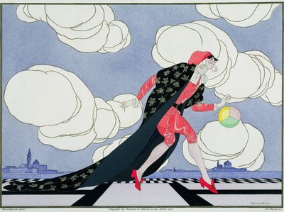 بانتالون ، من طبعة "أقنعة وشخصيات المسرح الإيطالي" لو جورنال des Dames et des Modes ، نقش بواسطة Henri Reidel (fl.1914-20) 1914 (litho litho) بواسطة أومبرتو (بعد) برونليسكي