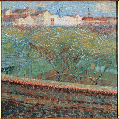 April Evening, by Umberto Boccioni بواسطة Umberto Boccioni