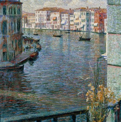 Grand Canal in Venice بواسطة Umberto Boccioni