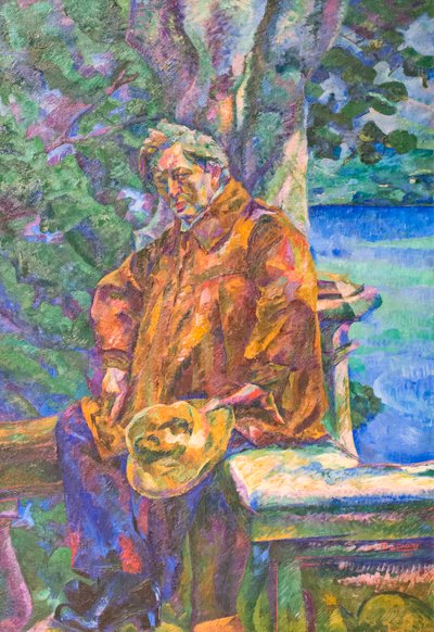 صورة لفيروتشيو بوسوني بواسطة Umberto Boccioni
