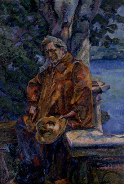 بورتريه للسيد بوسوني بواسطة Umberto Boccioni