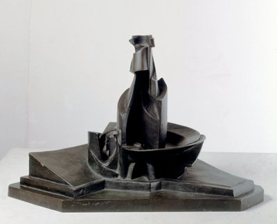 تطوير زجاجة في الفضاء (تطوير زجاجة في الفضاء) نحت برونزي لأومبرتو بوشيوني (1882-1916) 1912 قاتمة: 38.1 سم ميلانو ، متحف ديل نوفيسينتو بواسطة Umberto Boccioni