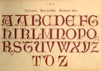 القرن ال 13. هنري الثالث. دير وستمنستر ، 1862 بواسطة غير معروف