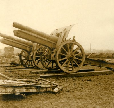 155 بندقية ، c1914-c1918 بواسطة غير معروف