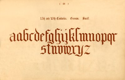 القرنان الخامس عشر والسادس عشر. ألمانية. صغير ، 1862 بواسطة غير معروف