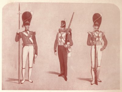 الفوج الأول أو غرينادير للحراس في عام 1815 ، 1909 بواسطة غير معروف