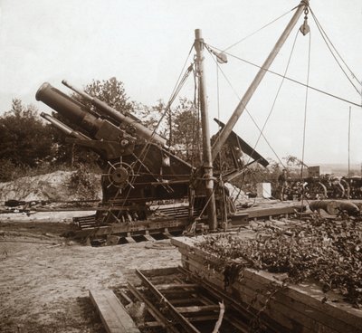 220 قذيفة هاون ، جينيكورت ، شمال فرنسا ، c1914-c1918 بواسطة غير معروف