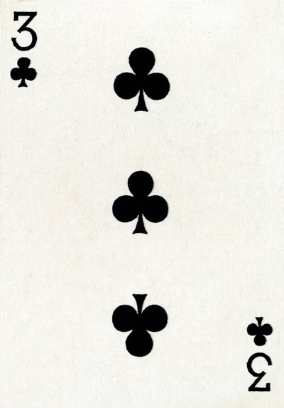 3 أندية من مجموعة أوراق لعب Goodall & Son Ltd.، c1940 بواسطة غير معروف