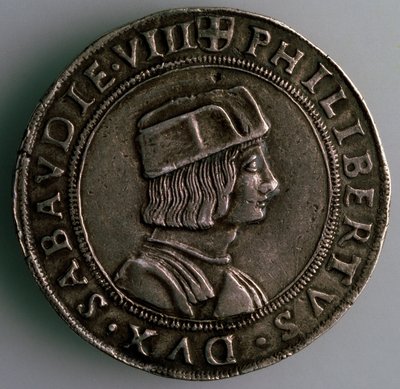 4-تستون. دوقية سافوي ، إيطاليا ، الوجه: فيليبرت الثاني ، دوق سافوي ، 1497-1504 بواسطة غير معروف