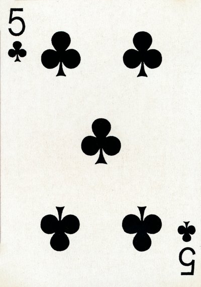 5 أندية من مجموعة أوراق لعب Goodall & Son Ltd.، c1940 بواسطة غير معروف