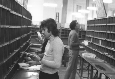 613 1 2a Mail Sorting Centre rue du Louvre PTT Post Office يناير 1971 بواسطة غير معروف