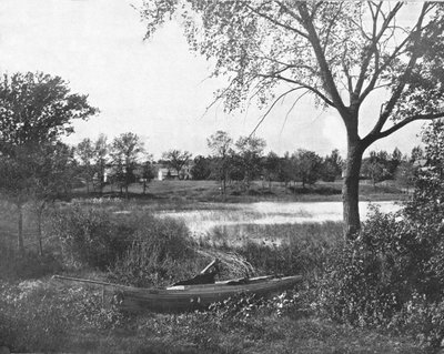 A Bay in Lac la Belle، Oconomowoc، Wisconsin، USA، c1900. بواسطة غير معروف