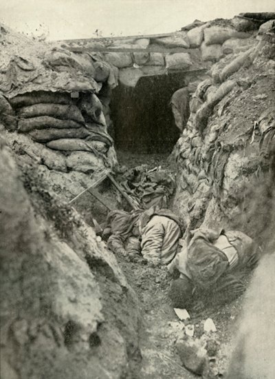 خندق ألماني تم الاستيلاء عليه ، 1919. بواسطة غير معروف