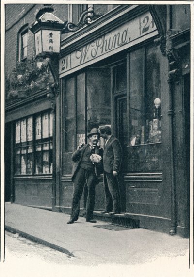 متجر صيني ، لايمهاوس ، لندن ، c1900 1901 بواسطة غير معروف