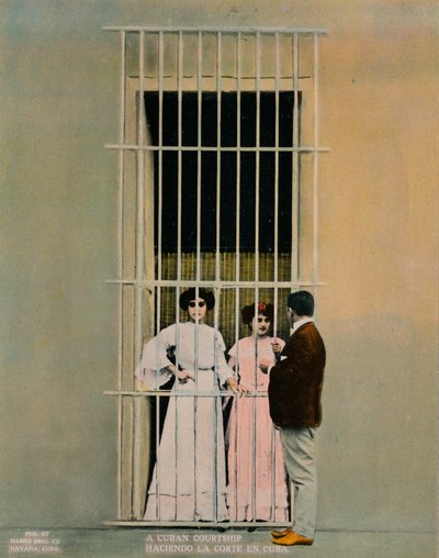 مغازلة كوبية ، c1920 بواسطة غير معروف