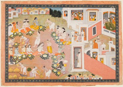 عيد الآلهة ، ج. 1810. بواسطة غير معروف
