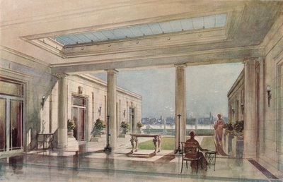 منزل في طريق غروسفينور ، جسر ويستمنستر تايمز. G. & A. Gilbert Scott ، المهندسين المعماريين ، ج 19 بواسطة غير معروف