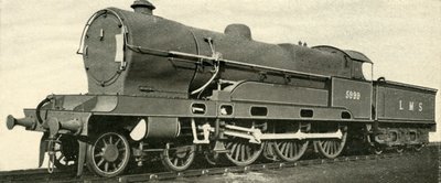 نوع سريع رائد على LMS - The Rebuilt Claughton. ، c1930. بواسطة غير معروف