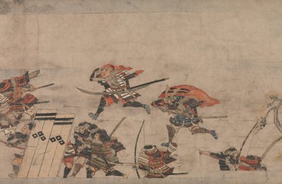 حكاية طويلة لليلة خريف Aki no yo nagamonogatari، ca. 1400. بواسطة غير معروف