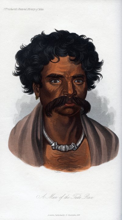 رجل من سباق تودا ، 1848 بواسطة غير معروف