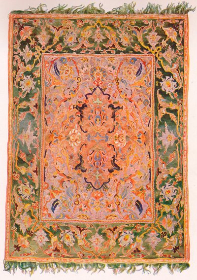 سجادة بولونيز من بلاد فارس ، c1630 ، 1923 بواسطة غير معروف