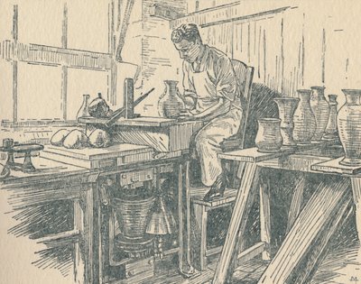 بوتر في العمل ، 1910 بواسطة غير معروف