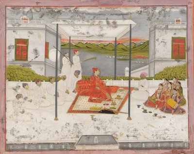 أمير يحمل جمهورًا ، كاليفورنيا. 1750. بواسطة غير معروف