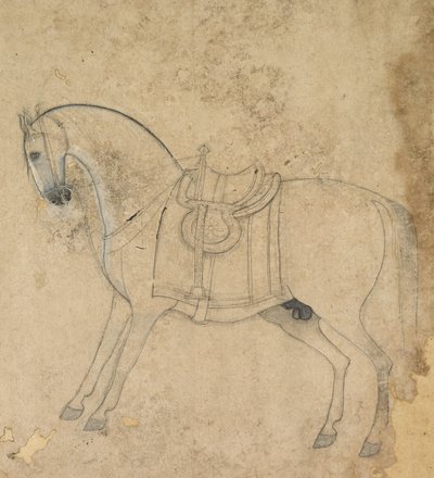 حصان سرج ، ج. 1750. بواسطة غير معروف