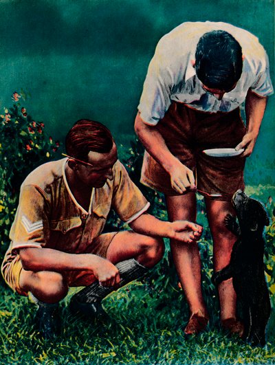 تميمة سنغافورة من سلاح الجو الملكي ، 1940 بواسطة غير معروف