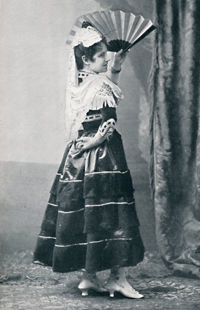 راقصة اسبانية 1912 بواسطة غير معروف